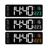 15" LED Digital Clock with Clear Visibility Multiple Function Wall Clock for Home Offices Easy To Read from a Distance