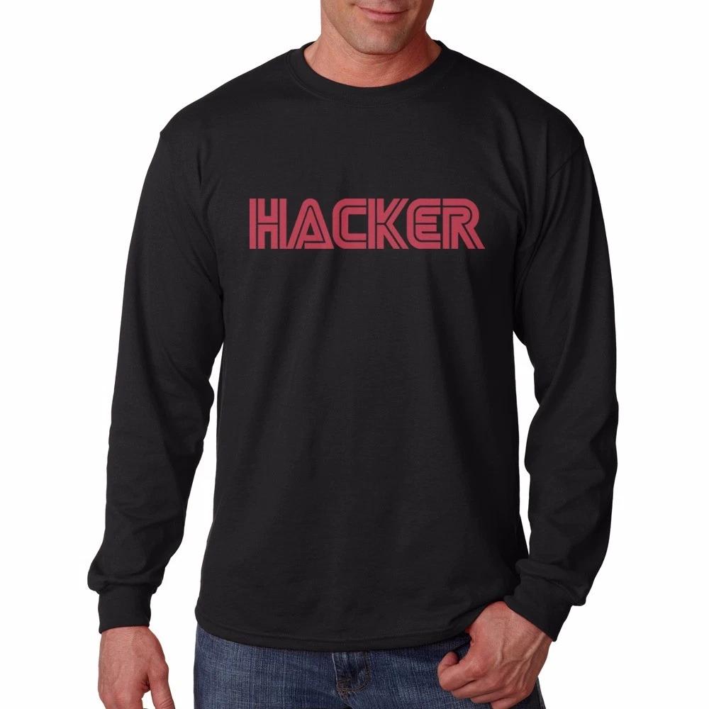 ХАКЕР MR Robot Анонимная черная хлопковая футболка 9308 XL