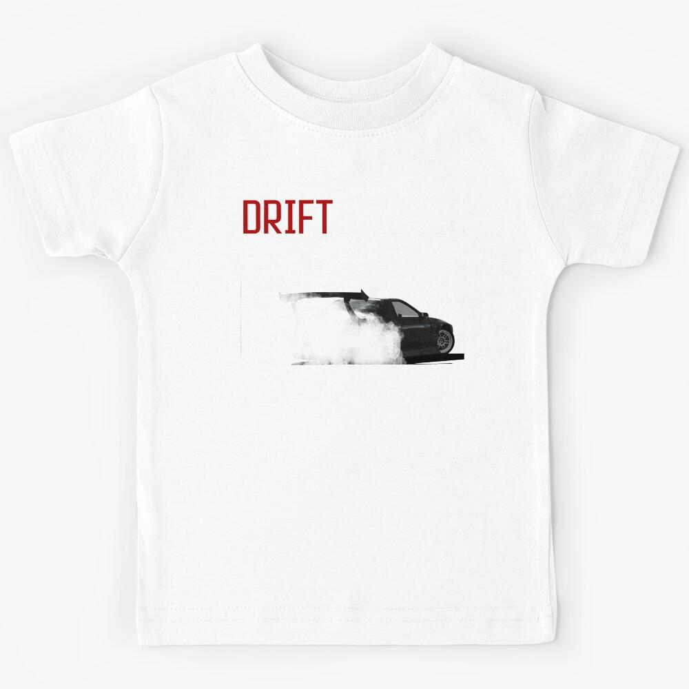 Drift Science Drift Car Design Kids T-Shirt 120