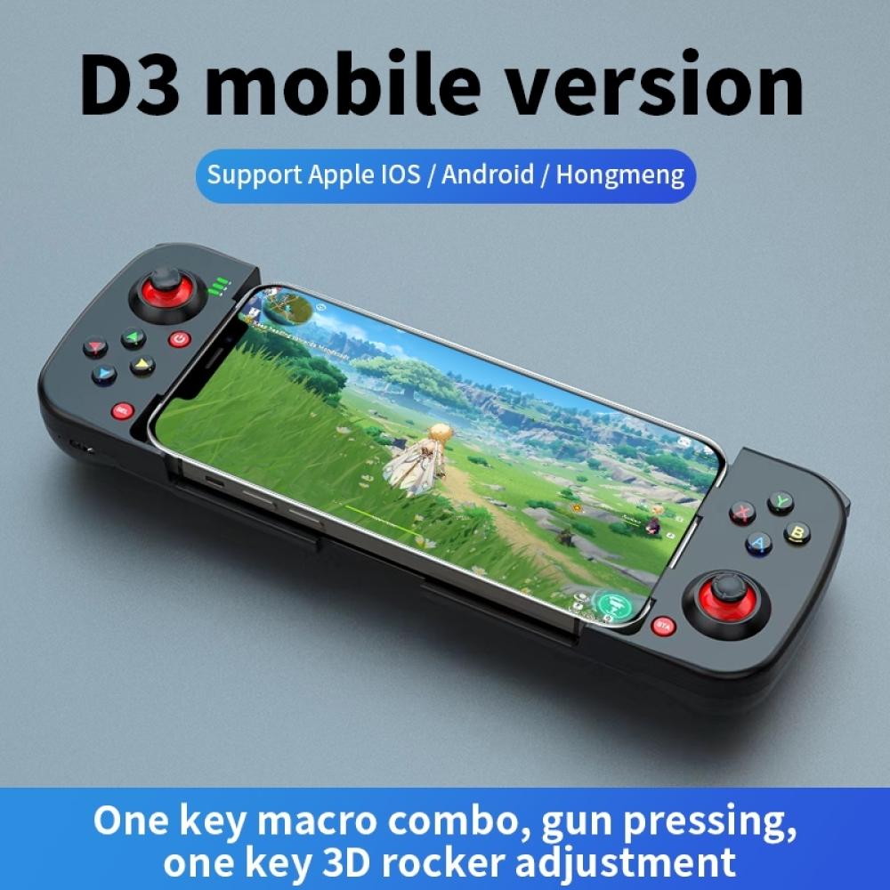 D3 GamepadD3 Handy-Controller mit erweiterbarer Gamecontroller-Unterstützung für Android/iOS/Hongmeng Handy-Gamecontroller