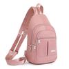 Sports chest bag, multifunctional sloping shoulder backpack with multiple zipper compartments, riding side backpack, suitable fo
