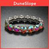 European Style Crystal Waterdrum Bangle For Women Fashion Accessory