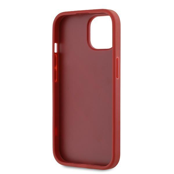 Karl Lagerfeld Klhcp15Spqdsmgr Iphone 15 / 14 / 13 6.1 Czerwony/Red Hardcase Diagonal Quilted Script