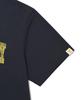 WACKY WILLY Arch Typography Short Sleeve T-Shirt Navy