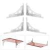 Heavy Duty Square  Wall Mount Bracket Easy Installation Space Saving Designs Wall Support Bracket for Kitchen Garage