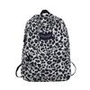 Fashion Leopard Print Pattern Letter Decoration Student Casual Backpack For Teen