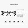 Large Frame Face-showing Glasses New High-definition Ultra-light Blue Light Myopia Glasses 6017