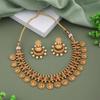Necklace Set For Women | Pearls Jewellery Set for Women | Gold Plated Jewellery Set | Temple Jewellery Set for Womens