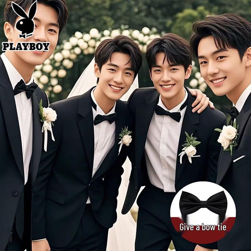 Playboy Men s 4-Piece Suit Set XL