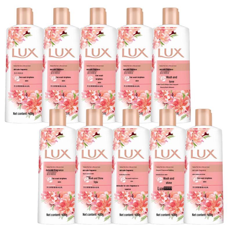 

LUX Pink Cherry Blossom Scented Shower Gel
