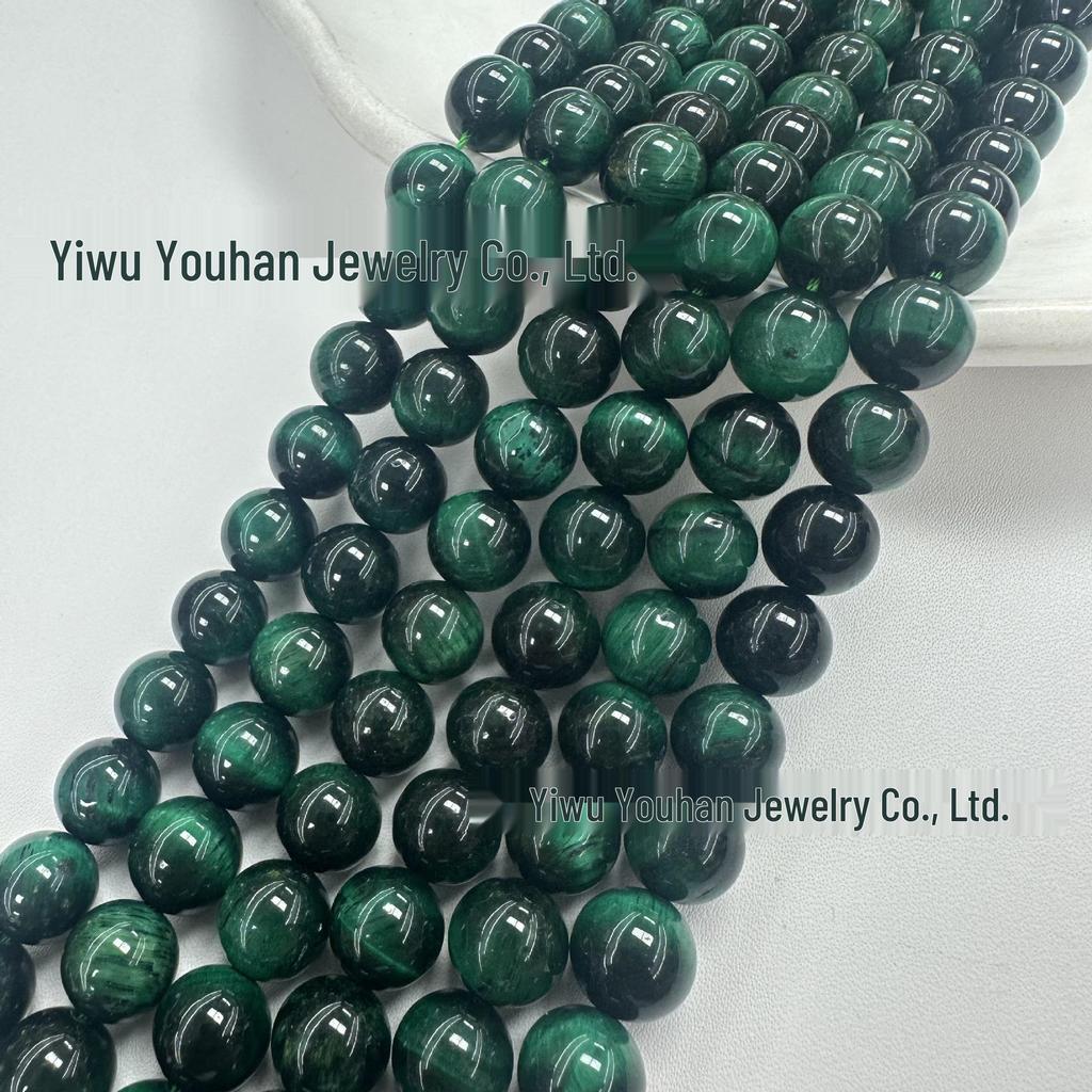 Handmade Natural Colorful Tiger Eye Stone Beaded Jewelry Accessories