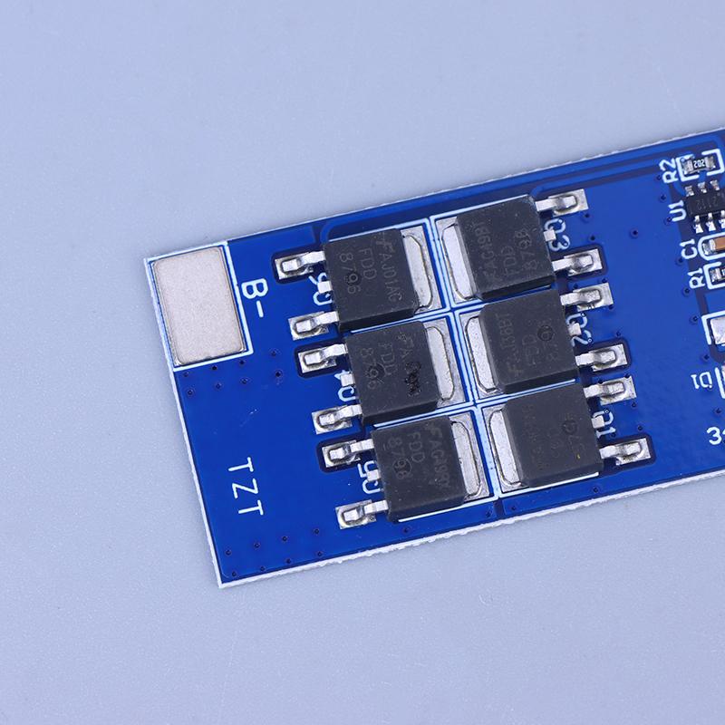 Lithium Battery Protection Board Bms 1S 12A 16A 24A 3.7V Lifepo4 18650 4.2V Charging Voltage/Short Circuit/Overcharge Prevention
