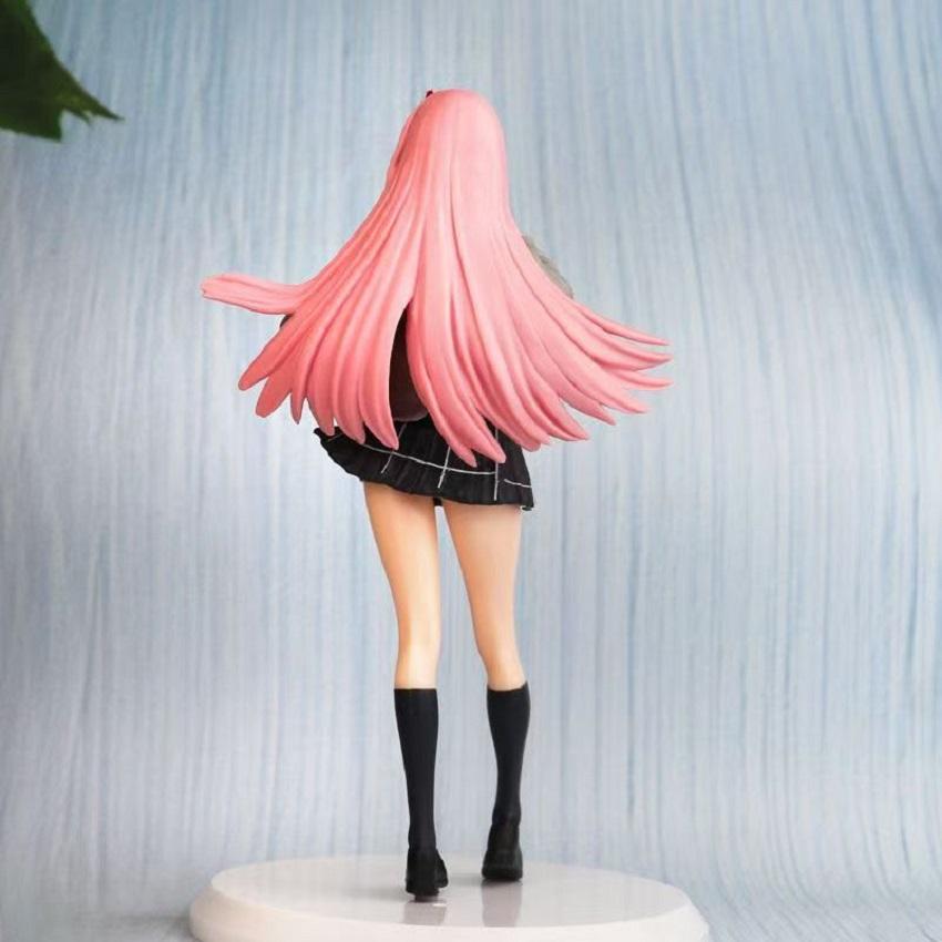 Aixlan 18cm Anime Figur SEGA Zero Two DARLING in The FRANXX 02 Nationalmannschaft PVC Action Figur Sammlerstück Modell Spielzeug Kindergeschenk