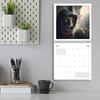 2025 Wall Calendar Funny Illustration Cat Calendar Wall Calendar Cute Desk Accessories Office Supplies for Planning Schedules