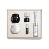 Helena HR Black and White Bandage Cream + Green Bottle Essence Skin Care Set, Moisturizing and Repairing Seven-piece Set