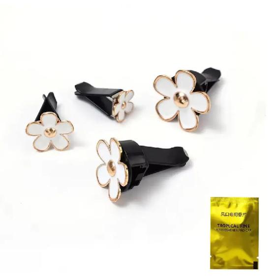 1set Car Air Vent Perfume Clip Cute Cars Aroma Diffuser Creative Girly Auto Interior Decoration