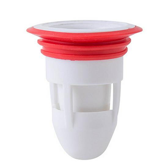 

Силиконовый сливной сердечник для пола: Защита от запаха и насекомых, защита от засоров, защита от обратного потока, канализационный фильтр для ванной комнаты. белый