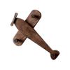 Fun Airplanes Design Solid Wood Wall Hook For Childrens Room Decorative Key Holder And Easy Installation