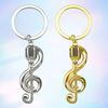 Pingente de Chaveiro Tema Musical Estilo Chaveiro Fone de Ouvido Pingente de Nota Musical Porta-Chaves Entusiastas de Esportes
