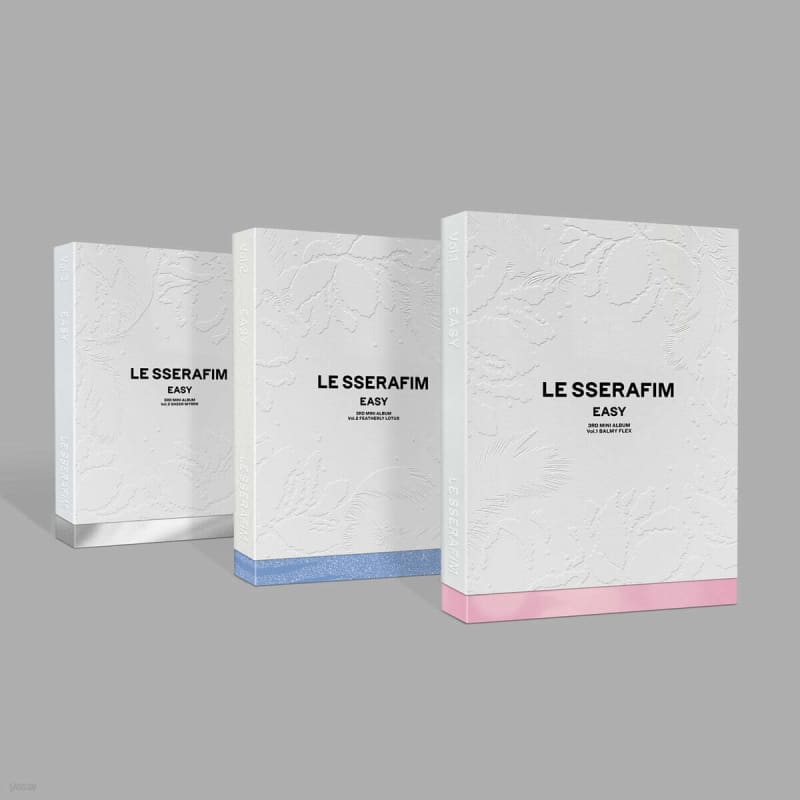 

LE SSERAFIM - 3rd Mini Album EASY [3 Kinds SET]