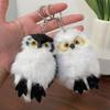 High Imitation Milan Marten Owl Plush Keychain Cartoon Doll Backpack Decoration Backpack Pendant