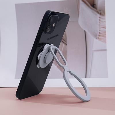 Support de téléphone magnétique Support à ventouse pour iPhone 12 13 14 15 Pro/Plus Aimant puissant Anneau pour doigt Rotation à 360° Support pliable