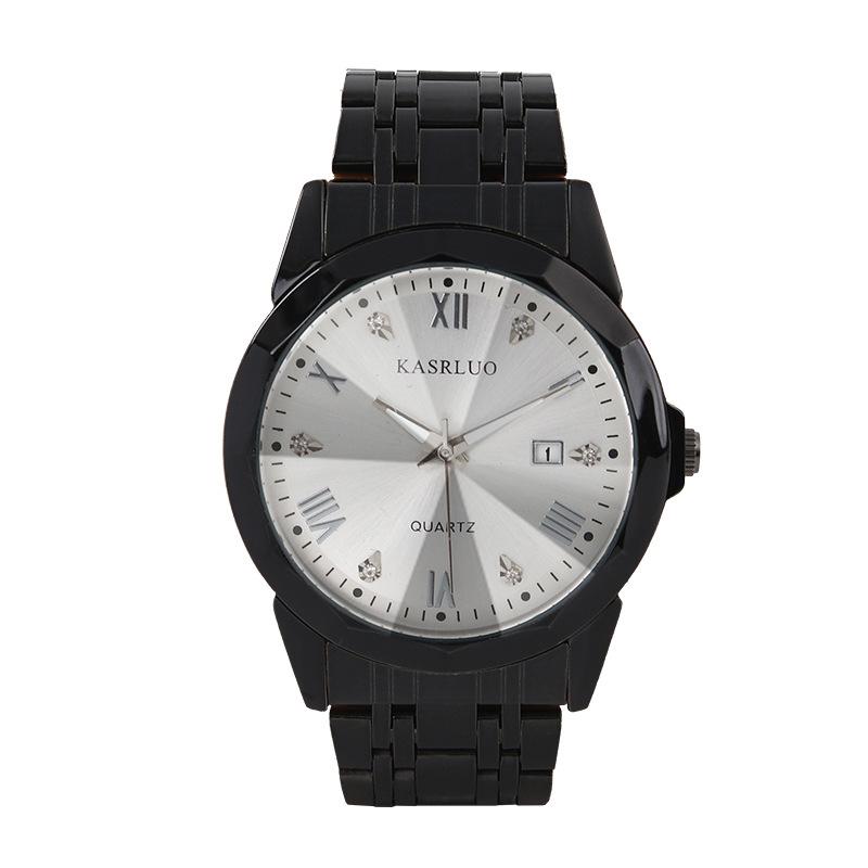 Men'S Watch Business Simple Fashion Trend Calendar Steel Belt High-End Waterproof Men'S Watch Exquisite Luxury