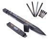 2B Black Lead Holder Exam Mechanical Pencil With Lead Refill Set Office Supplies