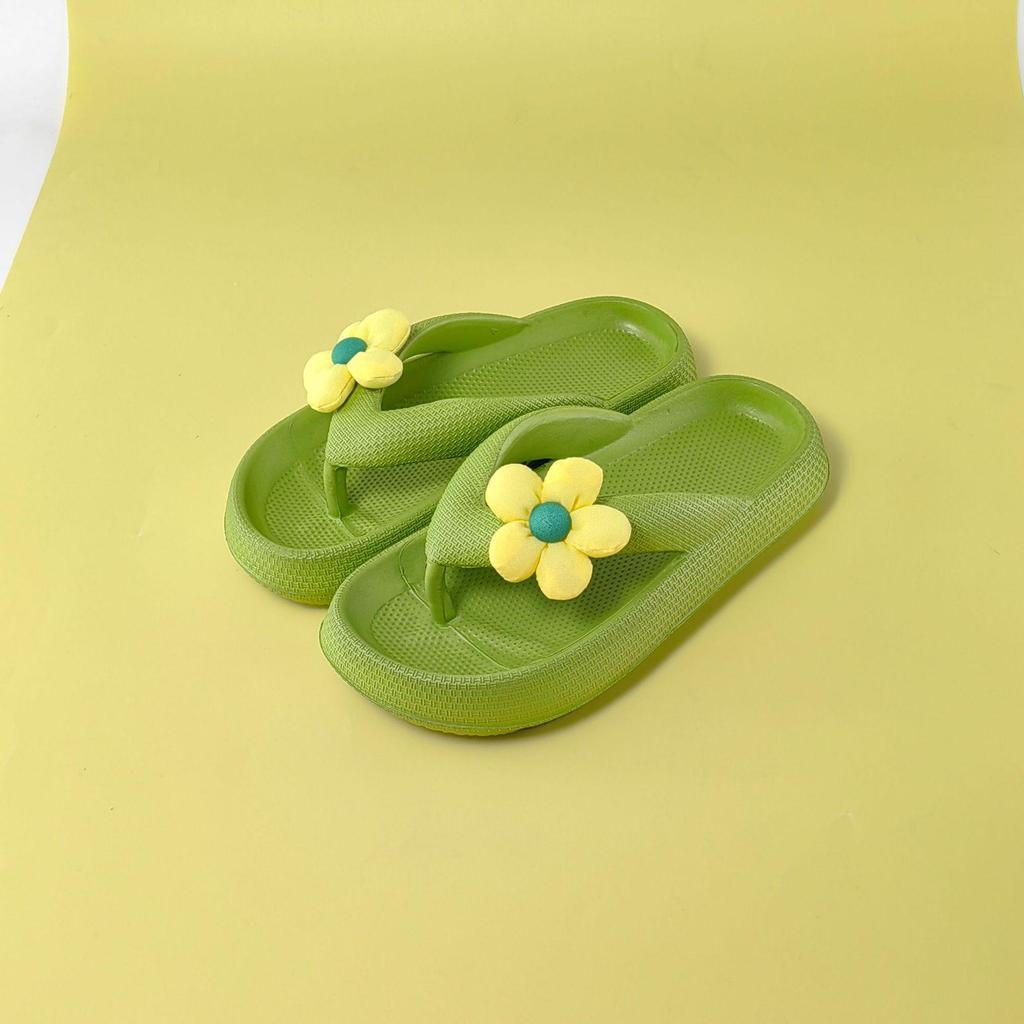 Women's Floral Summer Flip-Flops: Outdoor & Indoor Beach Flats