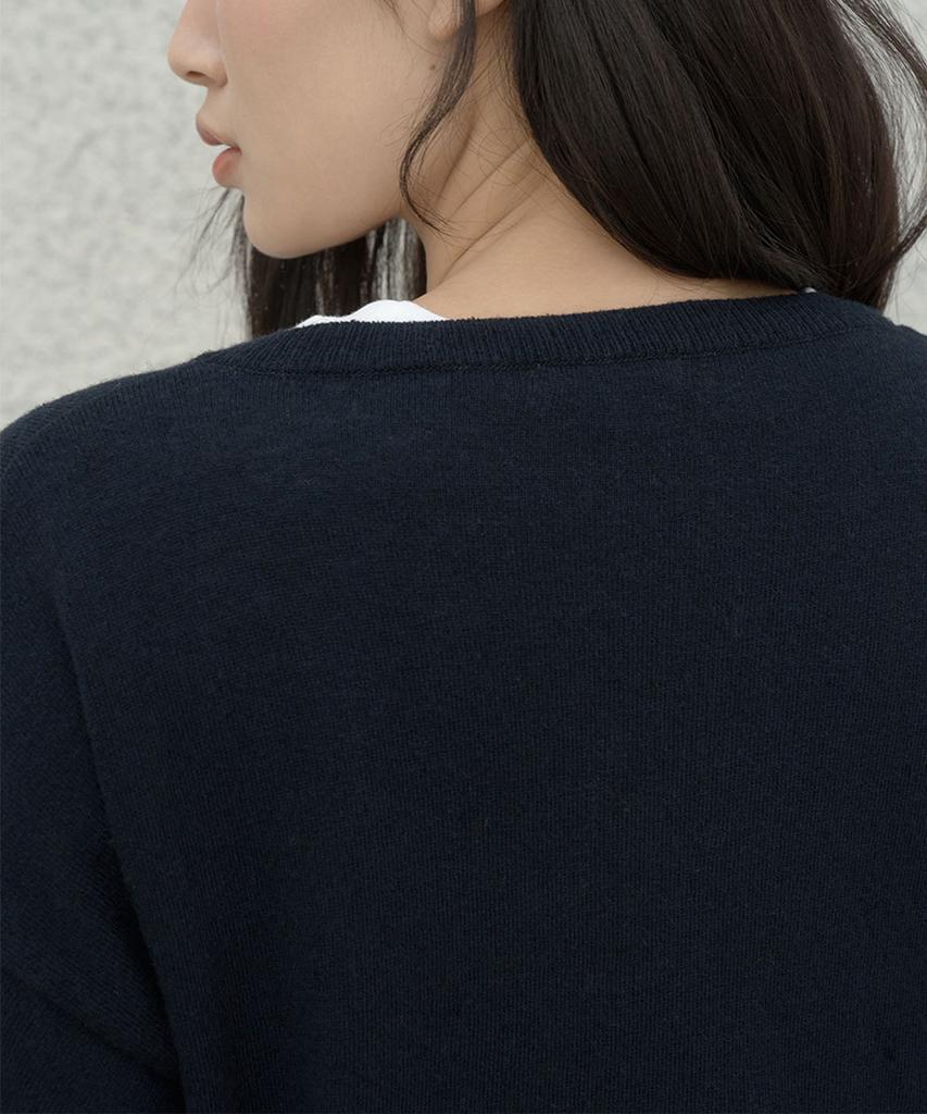 Deoenel Single Deep V Knit - [4 Colors]