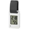 OHM Elektrisches Mini-Tragbares Digitales Thermometer und Hygrometer mit Hitzschlag Rotes Blinkendes Hohe Temperatur Warnzeichen Band, Prävention, Licht,
