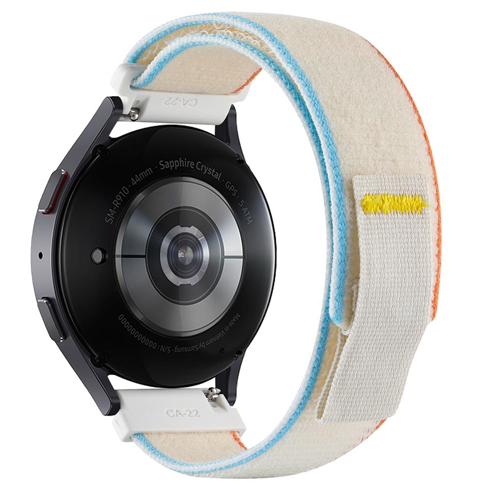 KALEBOL KLB-YJNLHH-001 For Samsung Galaxy Watch6/Watch6 Classic Nylon Straps 20mm Watch Band Loop Fastener