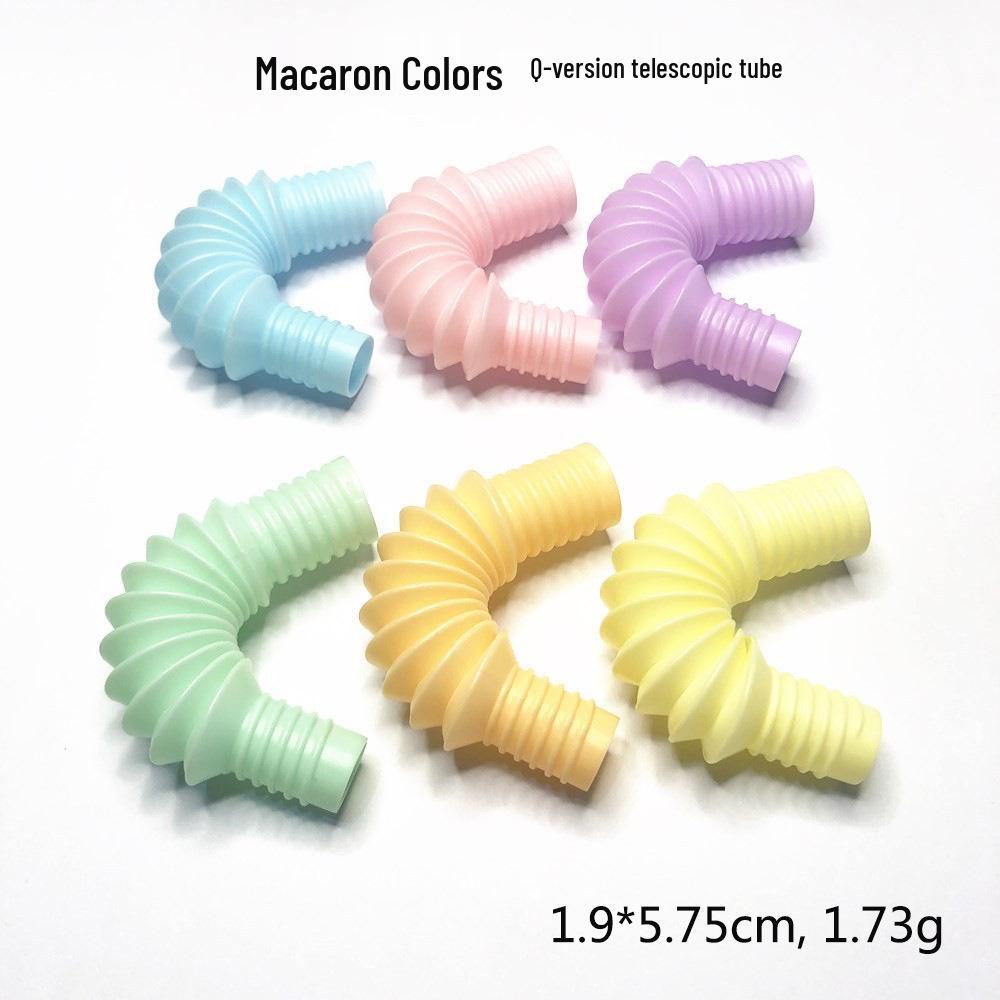 Mini Stretch Pop Tube: Colorful, Telescopic Sensory Fidget Toy for Stress Relief and Education