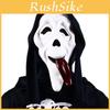Scream Spook Schedel Latex Masker Met Bloed Voor Horror Cosplay Evenementen