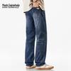 Mark Fairwhale Men's Tencel Lyocell Retro Straight-Leg Jeans
