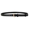 Leather Womens Belt With Alloy Pin Buckle For Casual Dress And Business Attire