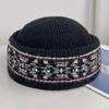 Retro Knitted Medicine Box Hat, New Dome Top Top Hat, Autumn and Winter Thick Niche High-end Literary Temperament Melon Fur Hat