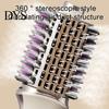 Hair Styler Brush 3-In-1 Blow Dryer Brush, Frizz Control Blowout Fast Volumizing Hot Air Drying Styling Portable for Women