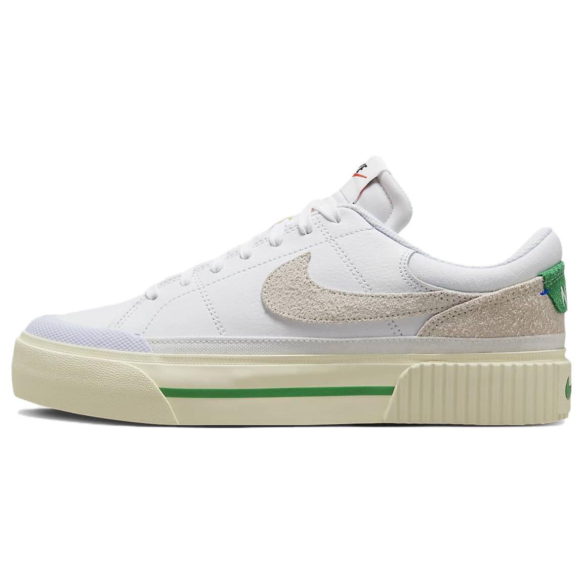 (WMNS) Nike Court Legacy Lift  White Stadium Green  Women s FJ5483-100 EU 39