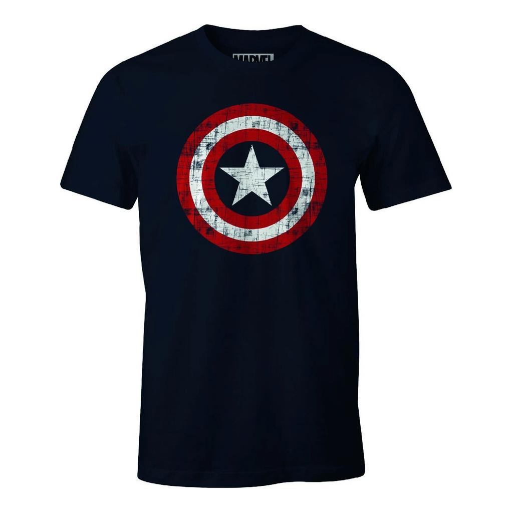 Captain America Mens Logo T-Shirt