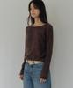 ANDNEEDS Tina Lace Long Sleeve (Brown)
