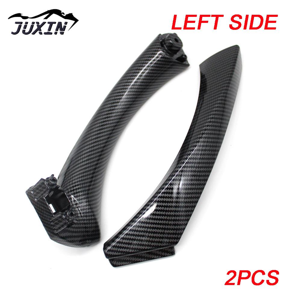 Εσωτερική λαβή αυτοκινήτου Εσωτερικό πάνελ πόρτας Τραβήξτε το κάλυμμα επένδυσης εμπρός πίσω αριστερά δεξιά Για BMW 3 series E90 E91 316 318 320 325