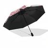 1pc Heart Pattern Love Design Umbrella with Plastic Handle,Suitable for All Seasons Home Travel Outdoor UmbrellaPT353
