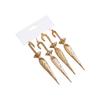 Christmas Plastic Umbrella and Icicle Ornaments, Multi-Pack Assorted Hanging Decorations for Home Party Holiday Decor