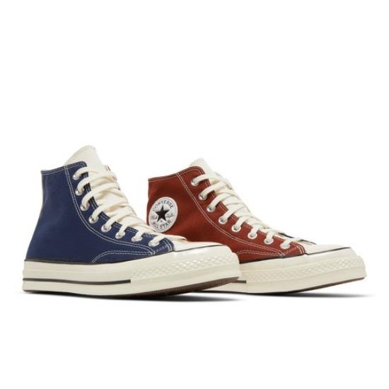 Converse Chuck 70 High Hybrid Texture - Cedar Bark Midnight Navy Men's 171659C