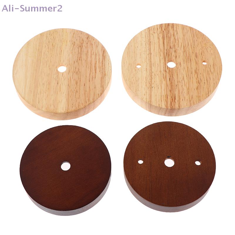{MX} 10cm/12cm Wooden Lamp Base Modern Ceiling Holder Plate Pendant Lamp Fitting Chandelier Base DIY Lighting Accessories