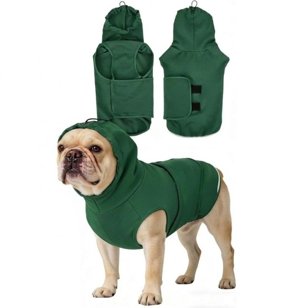 Adjustable Dog Anxiety Vest Soft Fleece Dog Calming Jacket Pet Anti-Scare Pullover Vet Visits