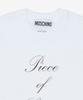 MOSCHINO Piece Of Seat T-Shirt - White / Aef251Dj071704411001