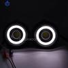 2 Pieces Car Fog Light LED Angel Eye DRL Daytime Running Lamp 12V High Bright For Toyota Avanza 2012 2013 2014 2015 2016-2019