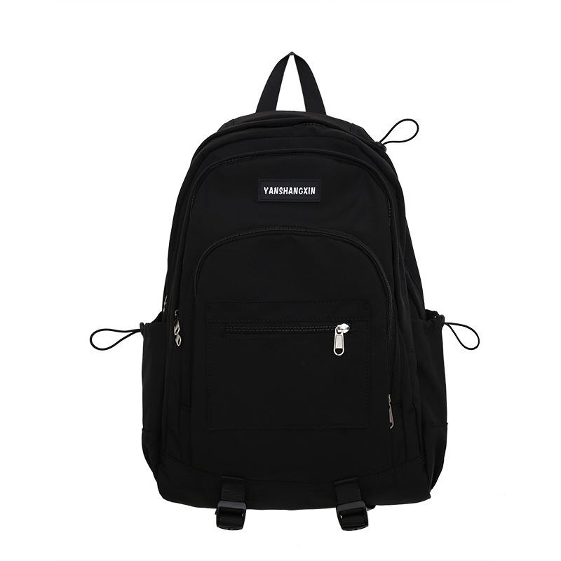 Schoolbag Japanese Trendy Cool Retro Tooling Backpack Korean Version Harajuku Ulzzang High School Male College Student Schoolbag Female Backpack